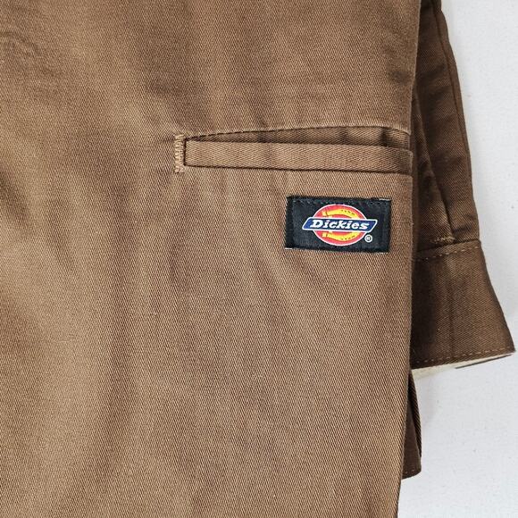 DICKIES Men's Brown Khaki Work Pant, 32x32 - Durable and Comfortable - Picture 12 of 14